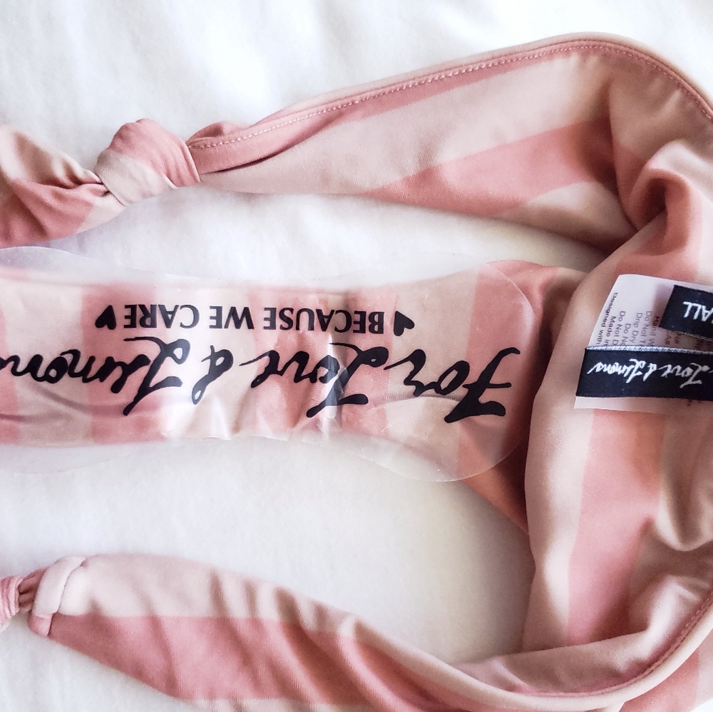 For Love and Lemons RARE NWOT Tahiti Bikini Bra Top and Bottom SET - Picture 9 of 9